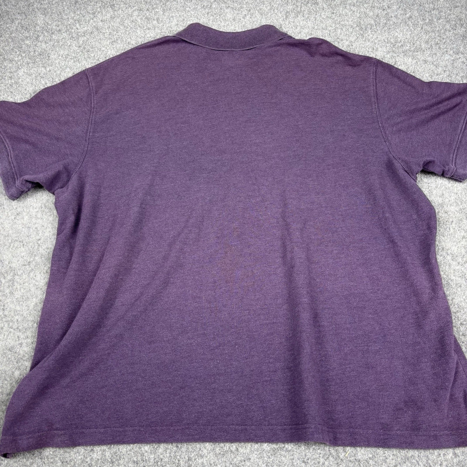 The Foundry Supply Co Polo Shirt Mens 3xl Purple Short Sleeve Casual Big & Tall