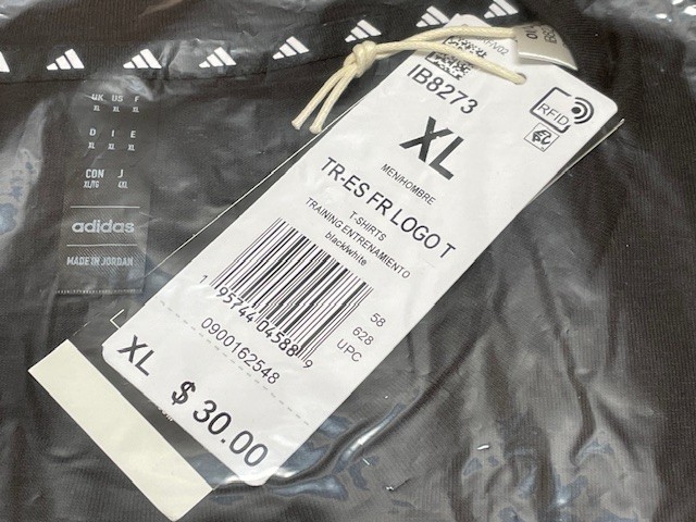 ADIDAS – Men&rsquo;s Train Essentials Feelready Logo Training Tee – XL *NEW with TAGS