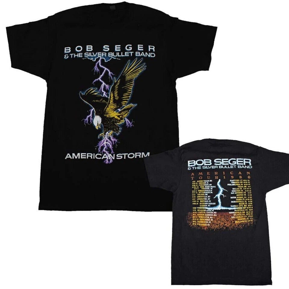 Bob Seger Music Tour 1986 T Shirt