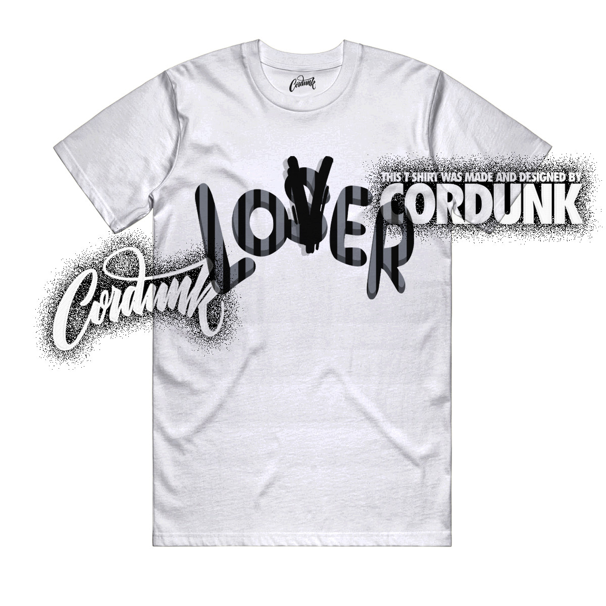 10 OG Steel White Black Light Steel Grey T Shirt Match LOVER