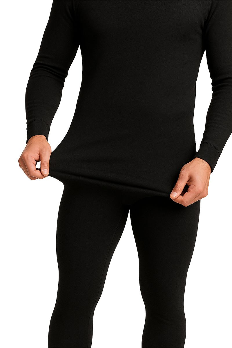 Men’s Thermal Top- Waffle Texture, Warm Long Sleeve Undershirt,size: small