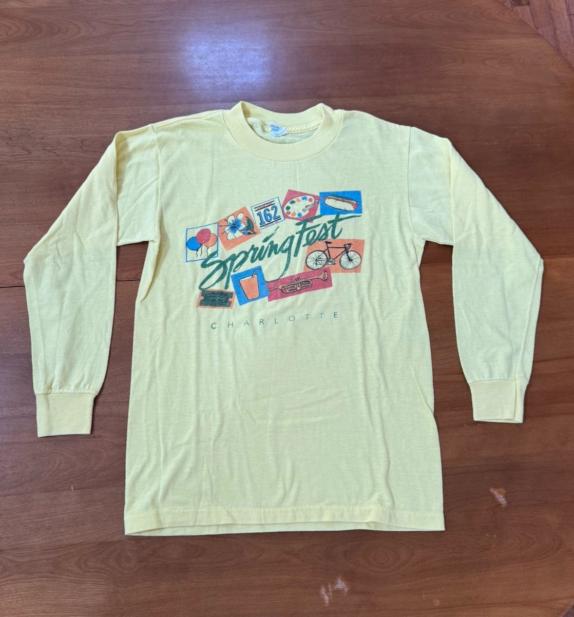 Vintage Springfest Tees Bundle Charlotte NC 1980s Various Sizes And Colors