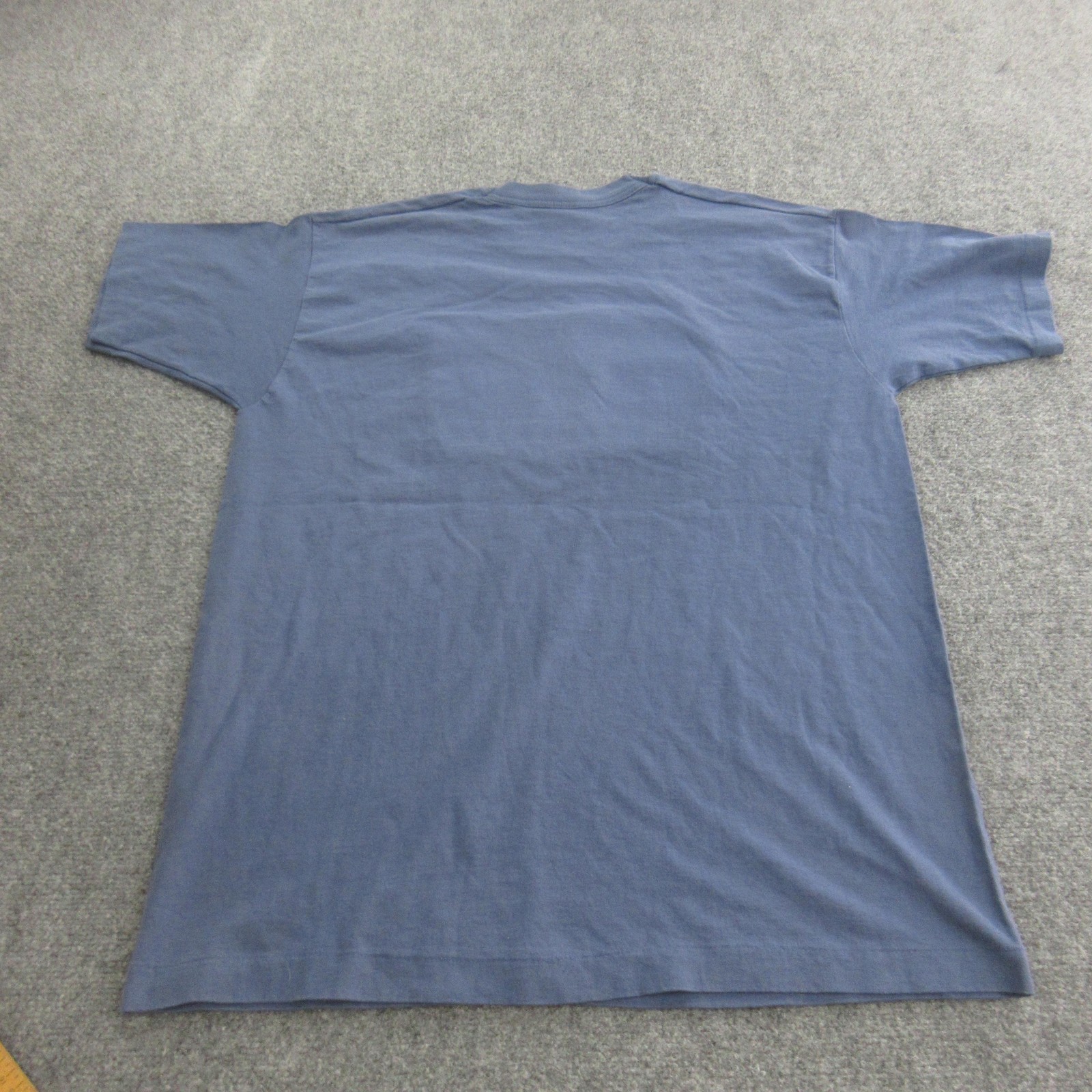 Vintage New Orleans Jazz Shirt Mens XL Blue Fruit Of The Loom Made USA 90s