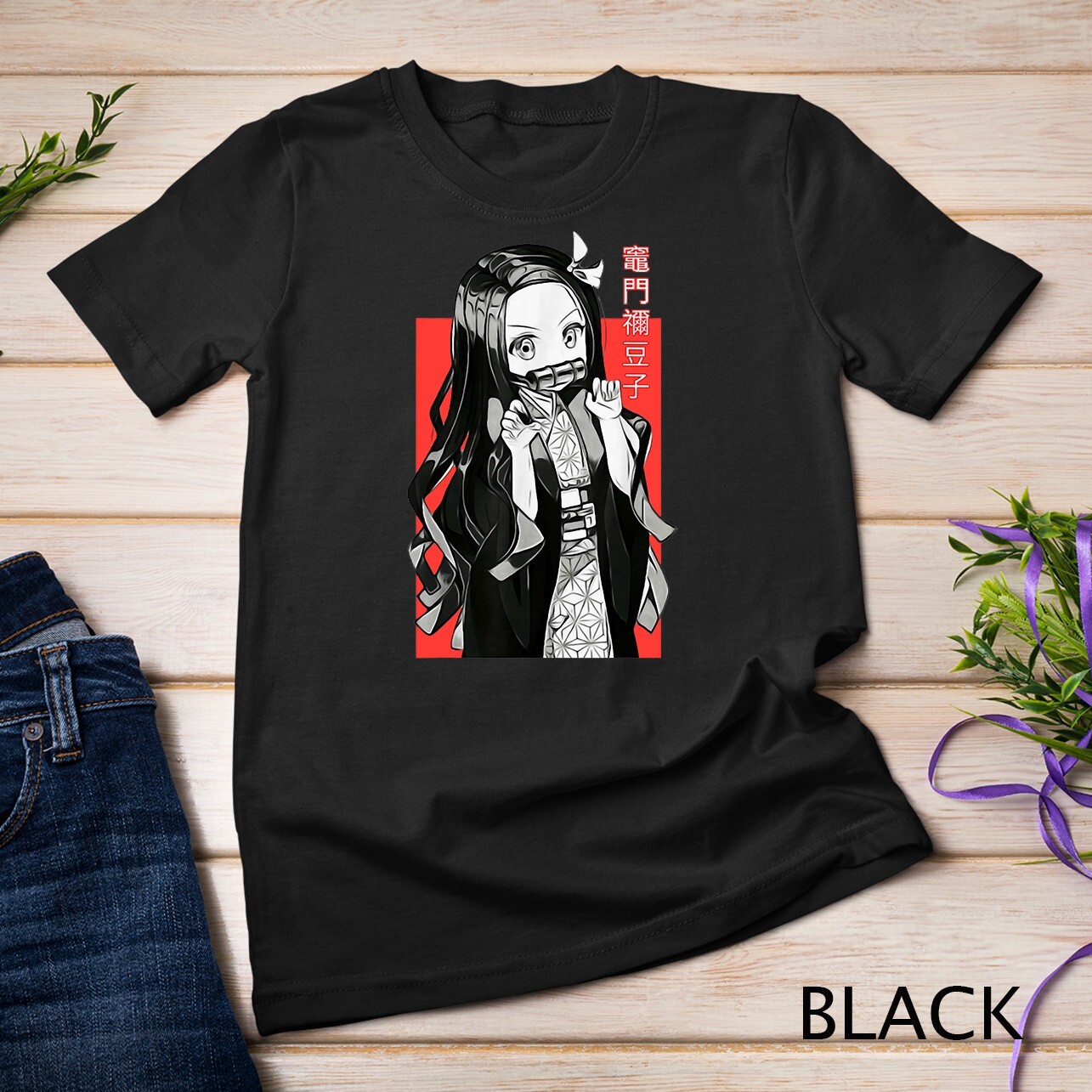Nezukos Kamados Kimetsus no yaiba Demons slayers T-Shirt Unisex T-shirt
