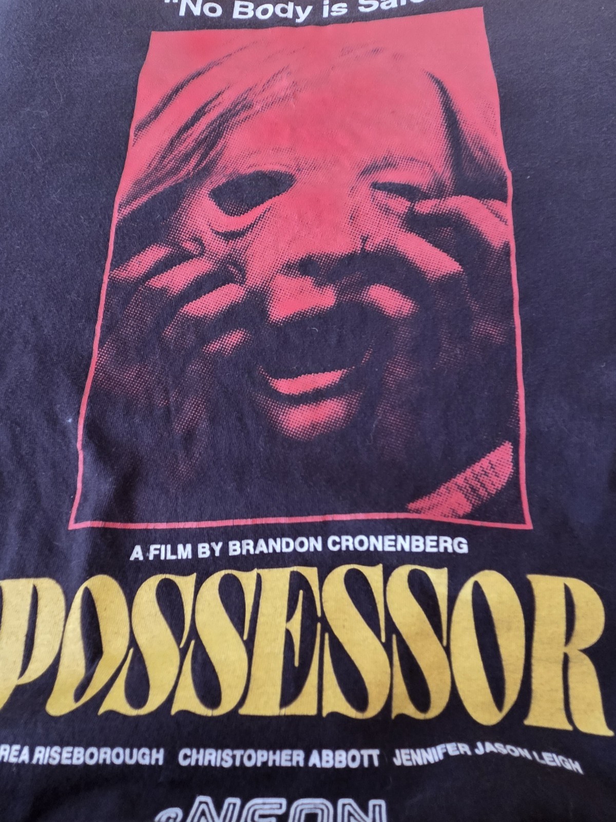 Rucking Fotten Possessor No Body Is Safe T-Shirt Large Black Crewneck EUC