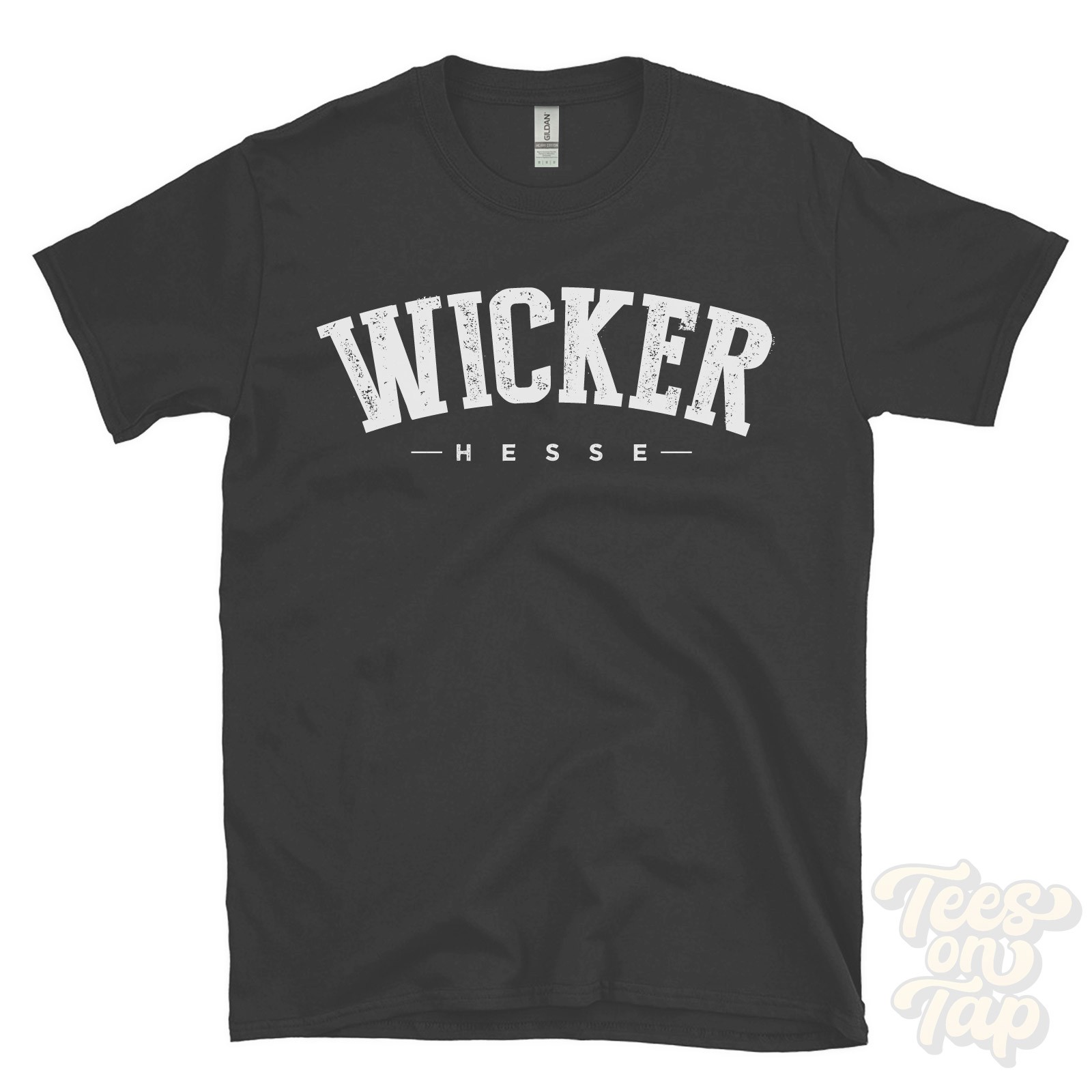 WICKER HESSE T-SHIRT Florsheim Regierungsbezirk Darmstadt Deutschland gift idea