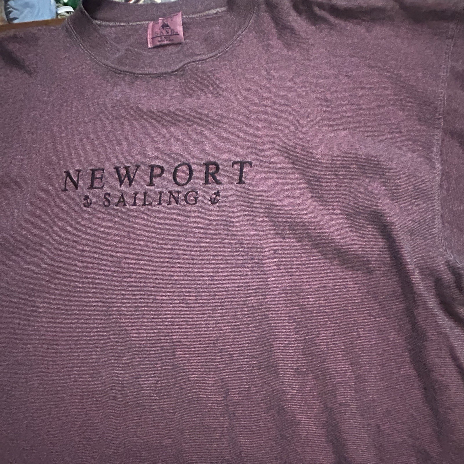 Vintage Galt Sand XL purple Newport sailing t-shirt #sailing
