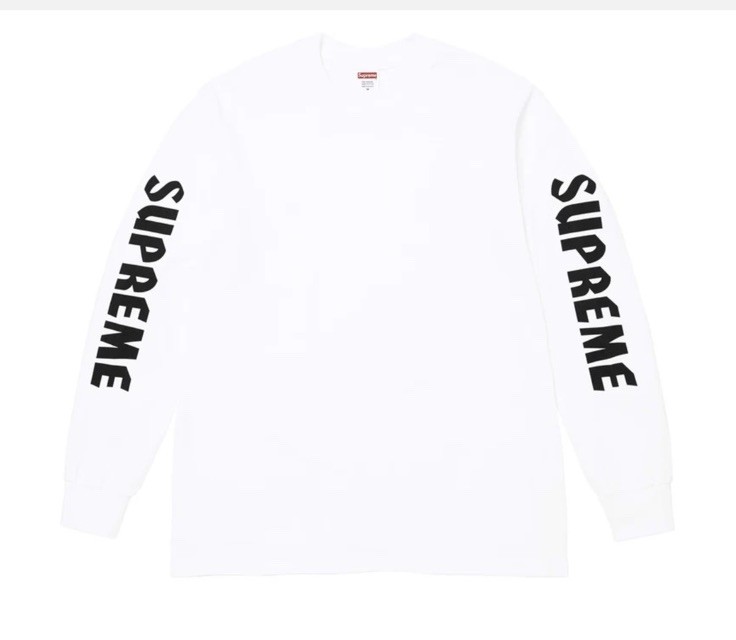 Size Large – Supreme Spitfire L/S Long Sleeve Shirt White Blue NEW SS26 PRESALE