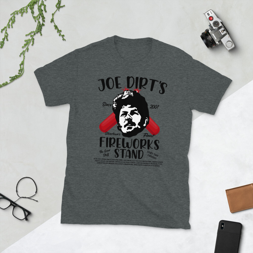 Joe Dirt&rsquo;s Fireworks Stand Short-Sleeve Unisex T-Shirt