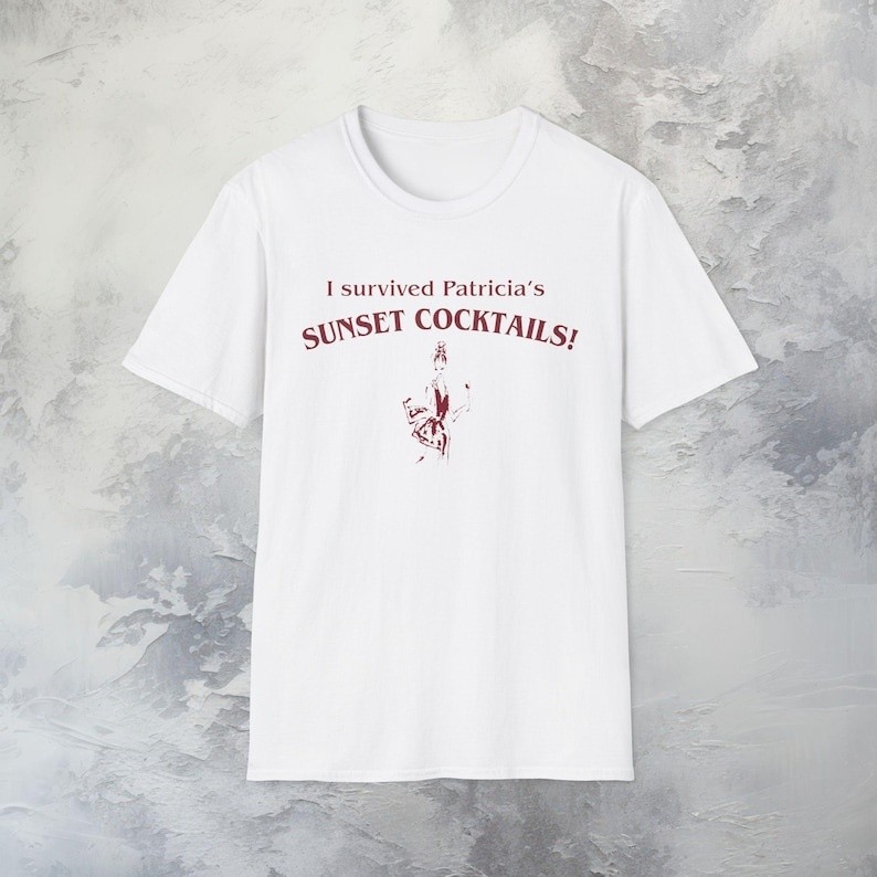 Widow&rsquo;s Bay, I Survived Patricia&rsquo;s Sunset Cocktails T-Shirt, Pop Culture