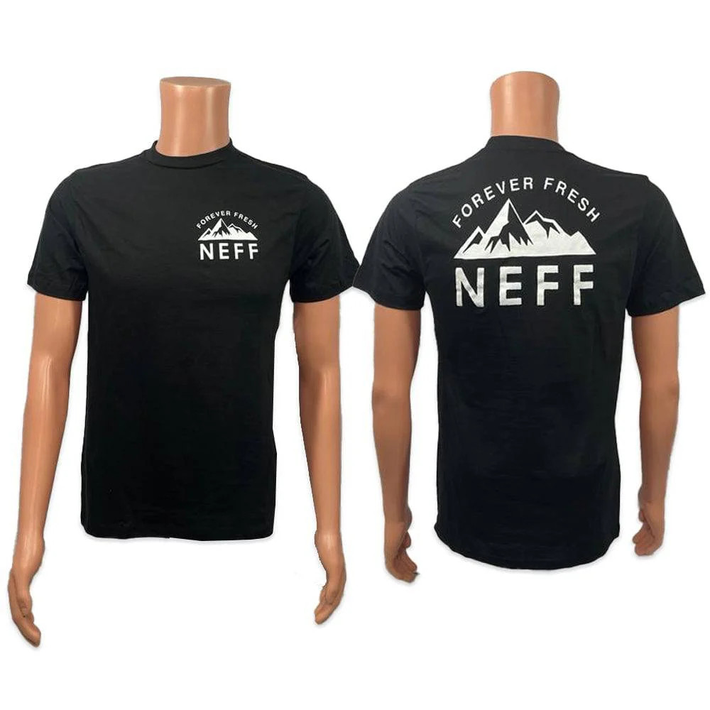 Men&rsquo;s Black NEFF Forever Fresh Graphic Tee T-Shirt