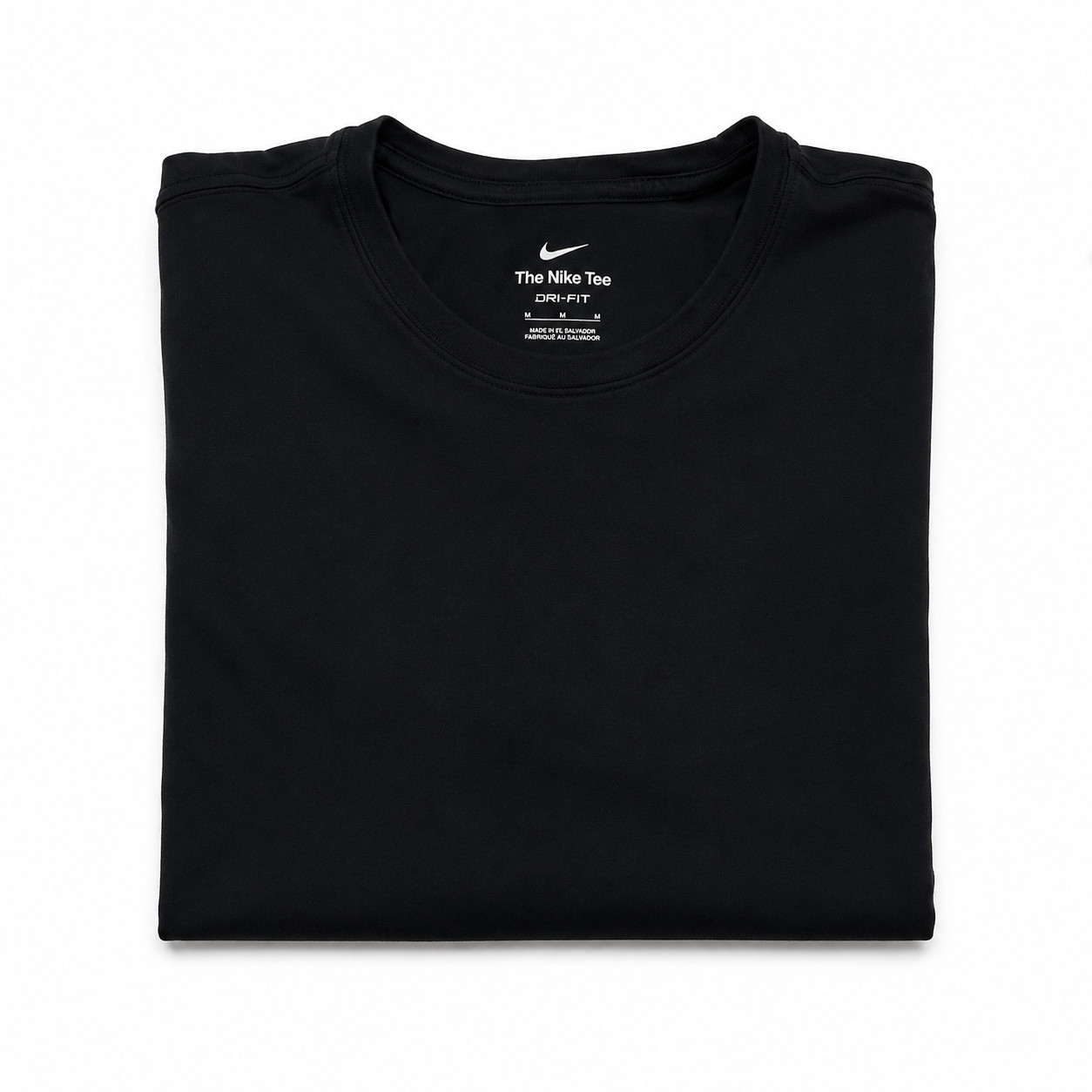 Nike Dri-FIT Men&rsquo;s Black Athletic T-Shirt Short Sleeve Performance Tee Size M