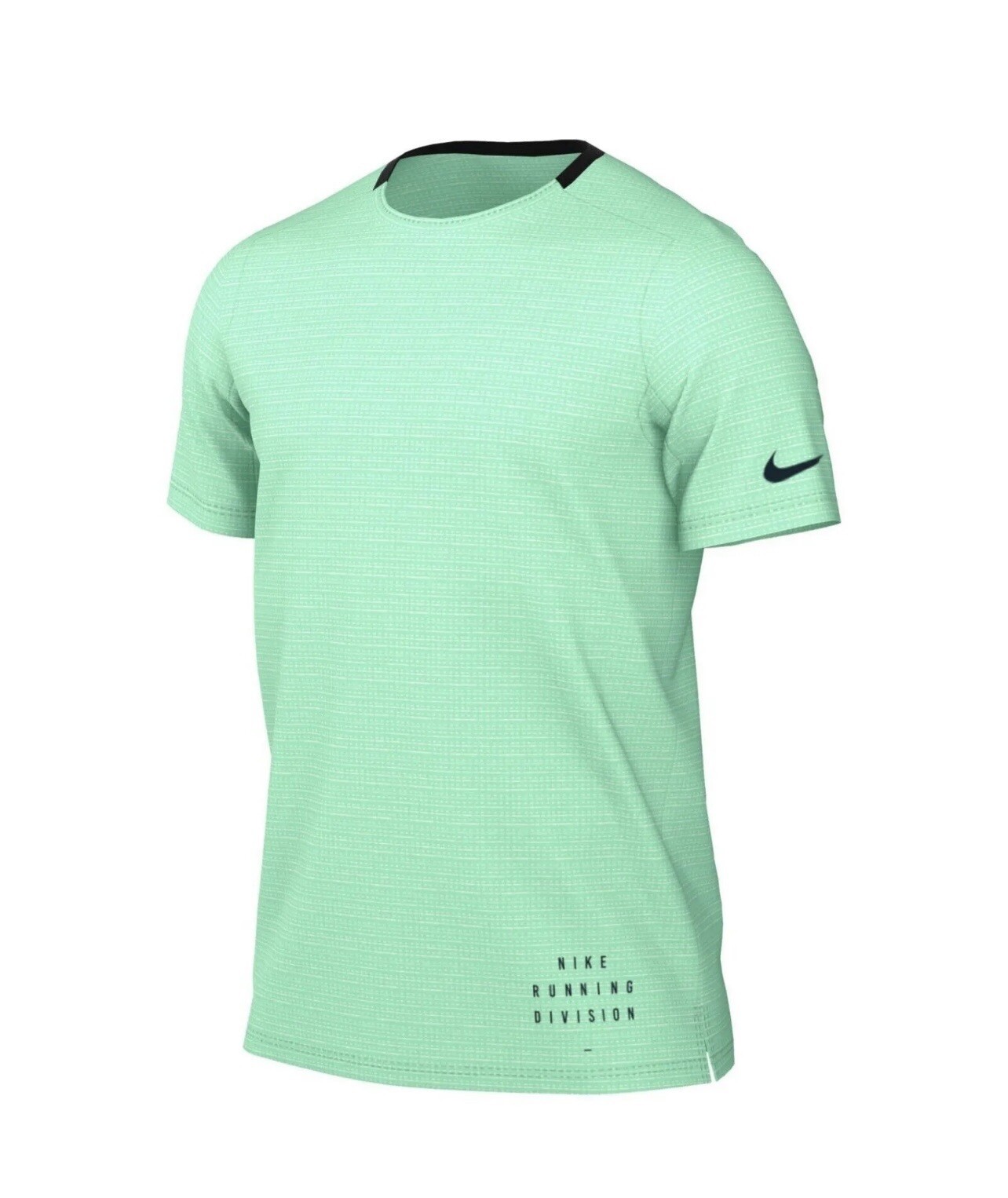 Nike Running Shirt Dri-Fit Adv Slim Fit GREEN DQ6540-342 Mens Size S