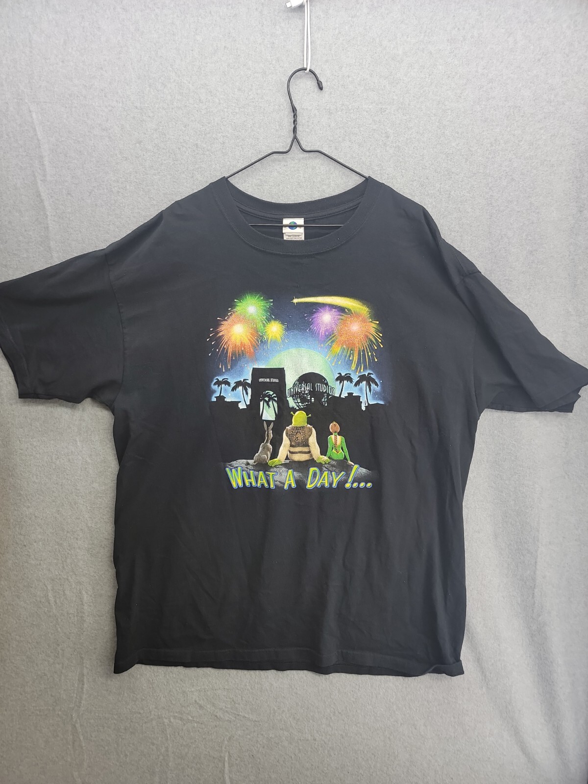 Shrek 4D Universal Studios Movie Promo Tee Shirt  2XL