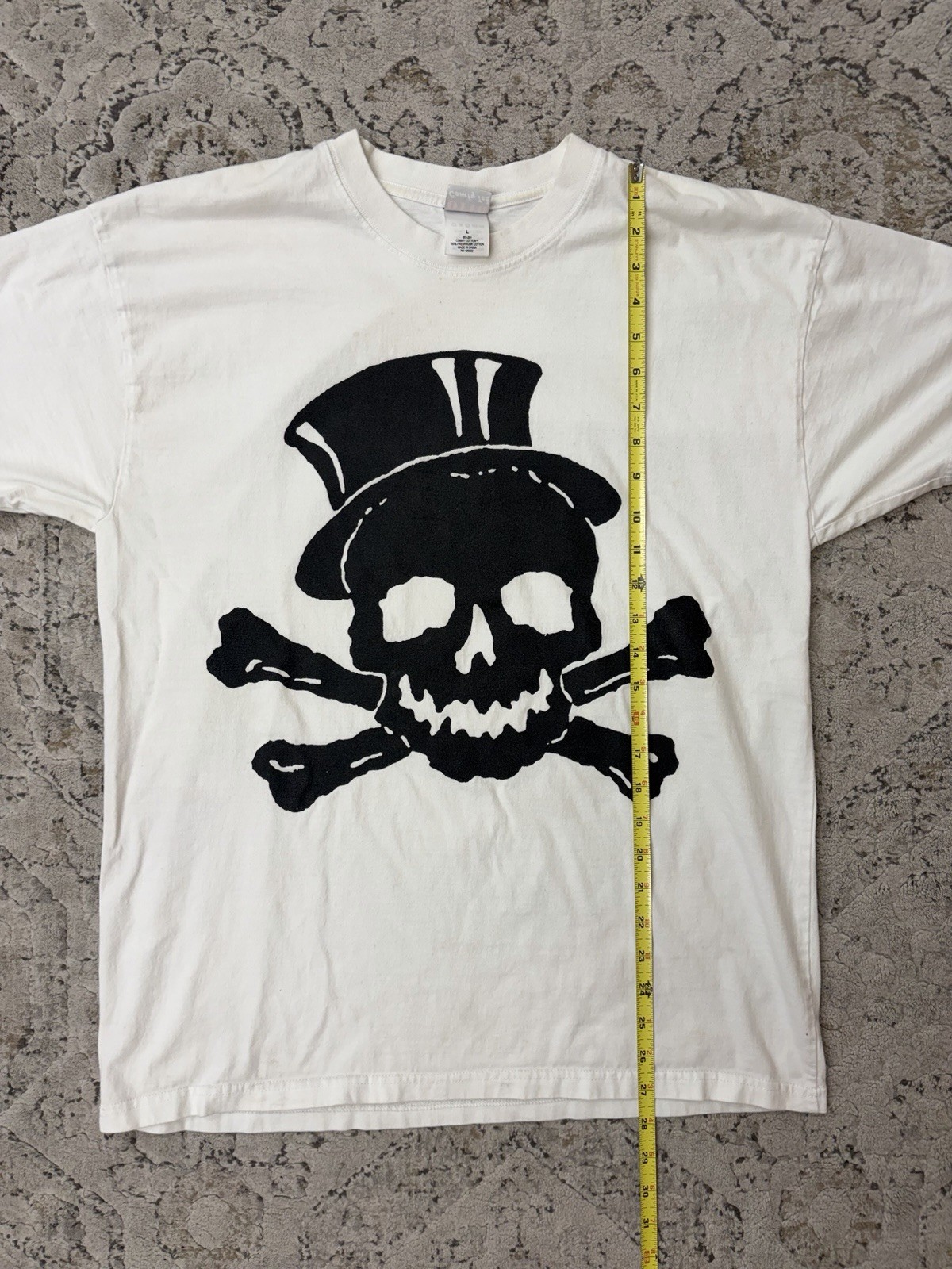 Vintage Rebel Skates skull tshirt men’s large Otto tee