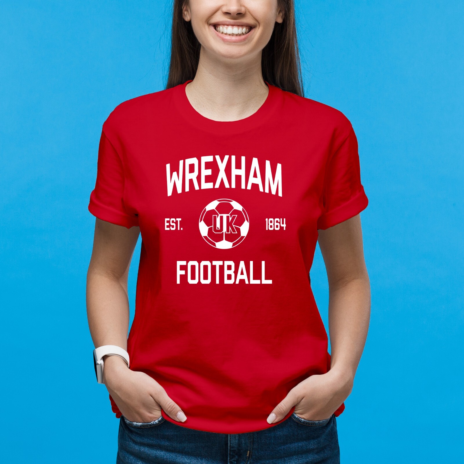 Wrexham UK Away World Classic Football Arch