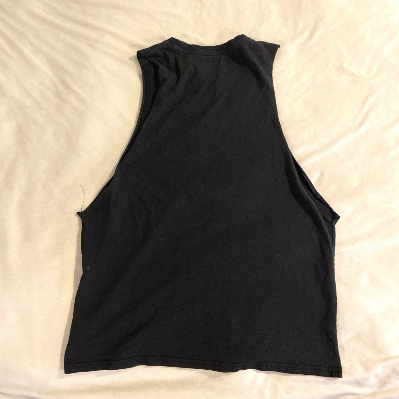 Asking Alexandria Coffin Girl Bandmerch Black Sleeveless Graphic Logo T-Shirt XL