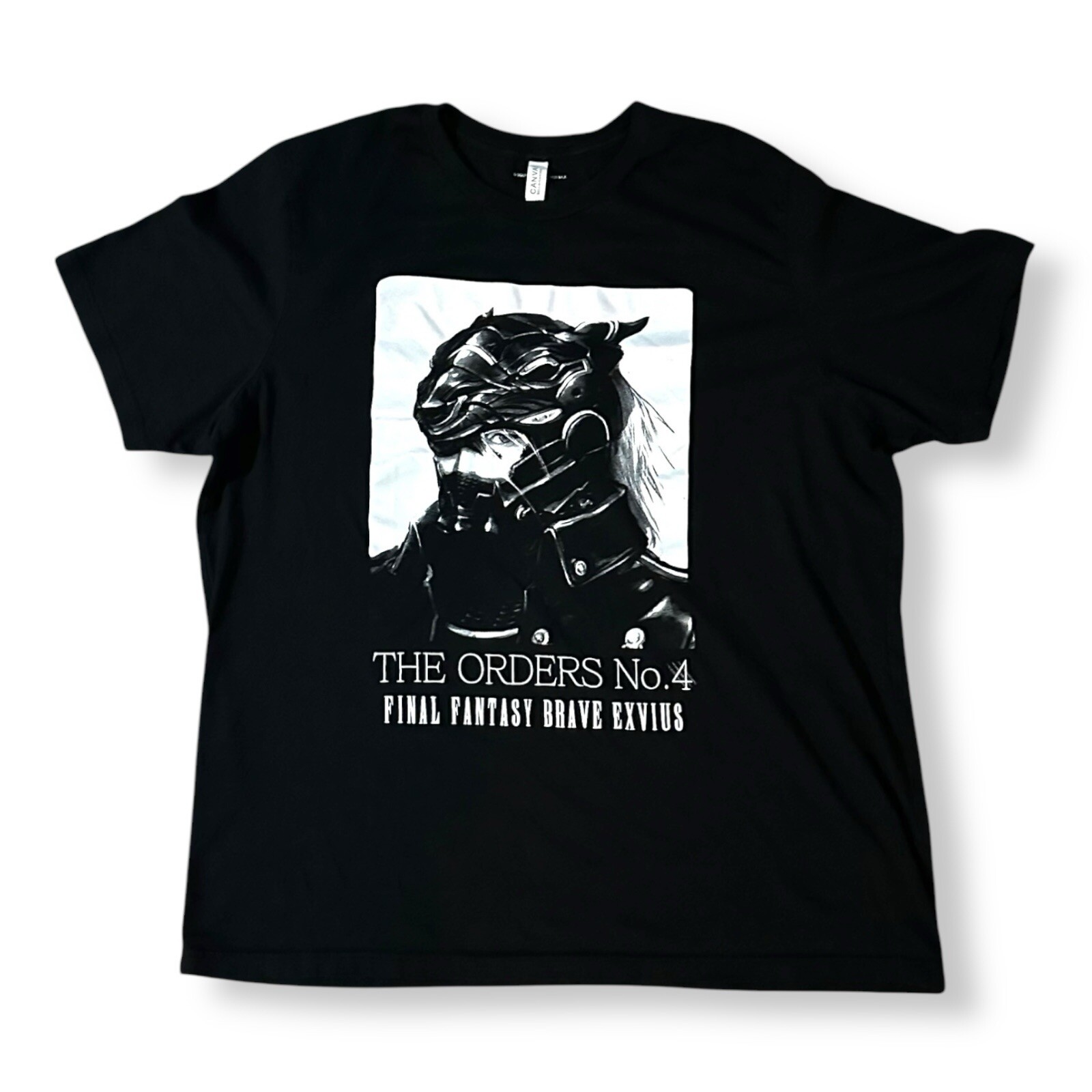 Final Fantasy Men’s Shirt Size 2XL Brave Exvius The Orders No. 4 Square Enix