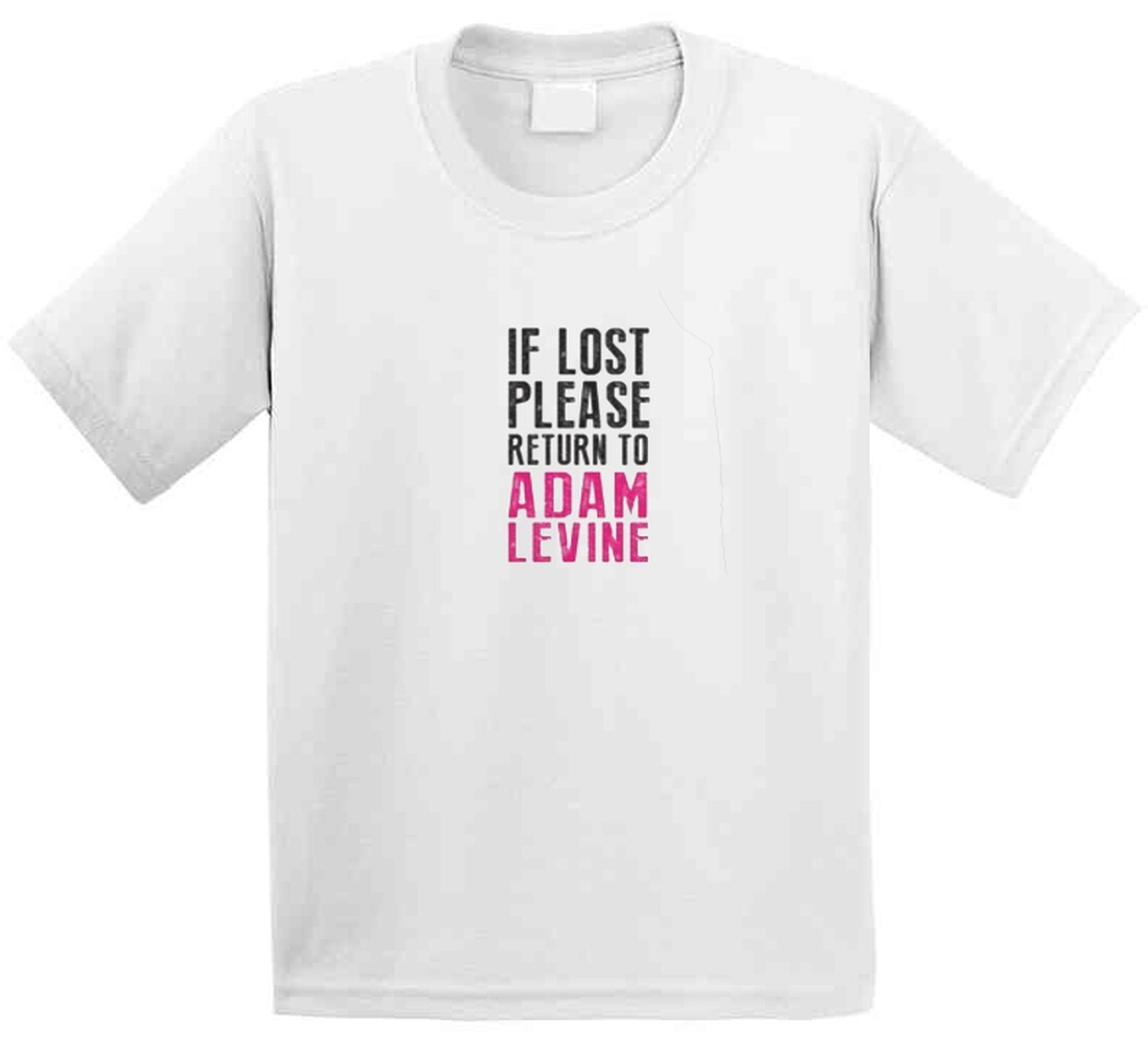 If Lost Please Return To Adam Levine Music Funny T Shirt
