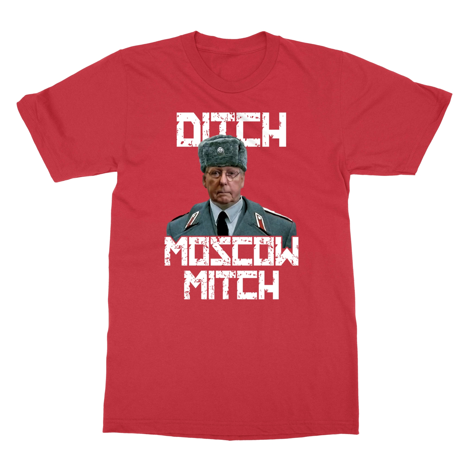 DITCH MOSCOW MITCH McConnell Anti Turtle Face Meme Impeach Men&rsquo;s T-Shirt