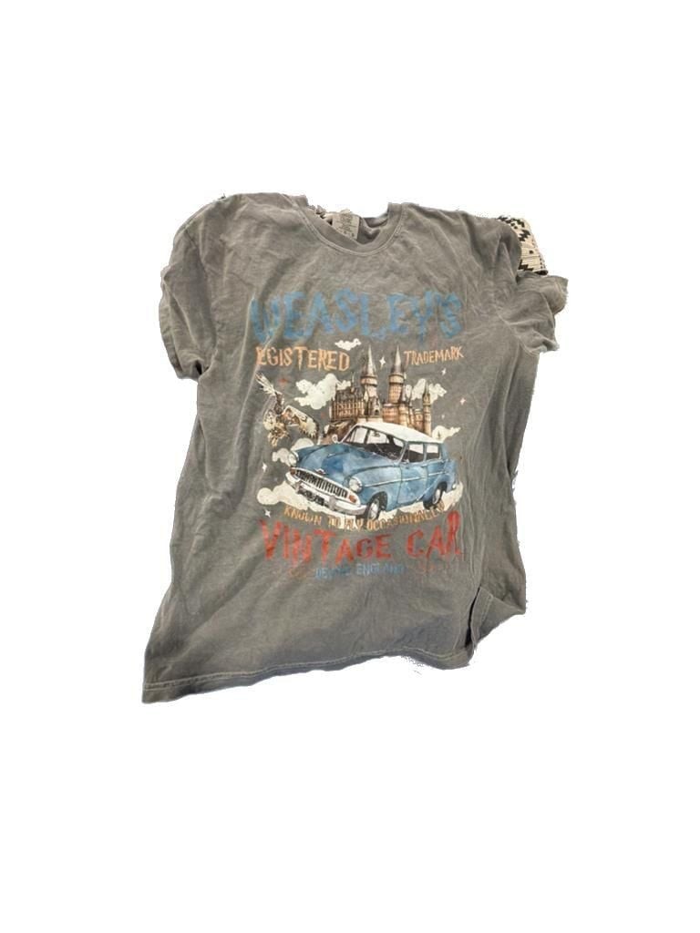 Parkbound Supply Co. Weasley&rsquo;s Vintage Cars Comfort Colors Garment-Dyed T-Shirt