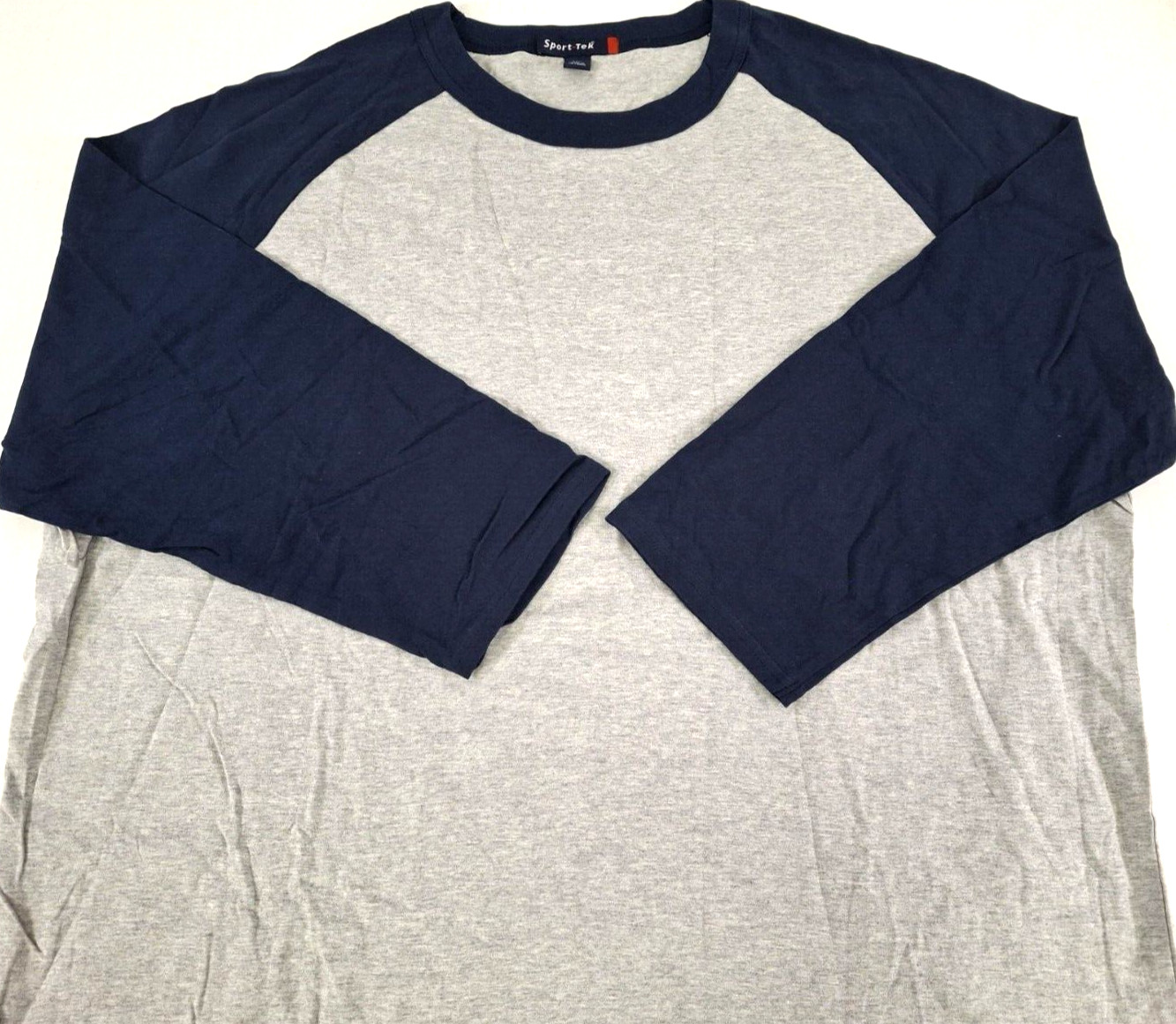 Sport-Tek ColorBlock Raglan Men&rsquo;s Baseball T Shirts-Navy Various Sizes Available