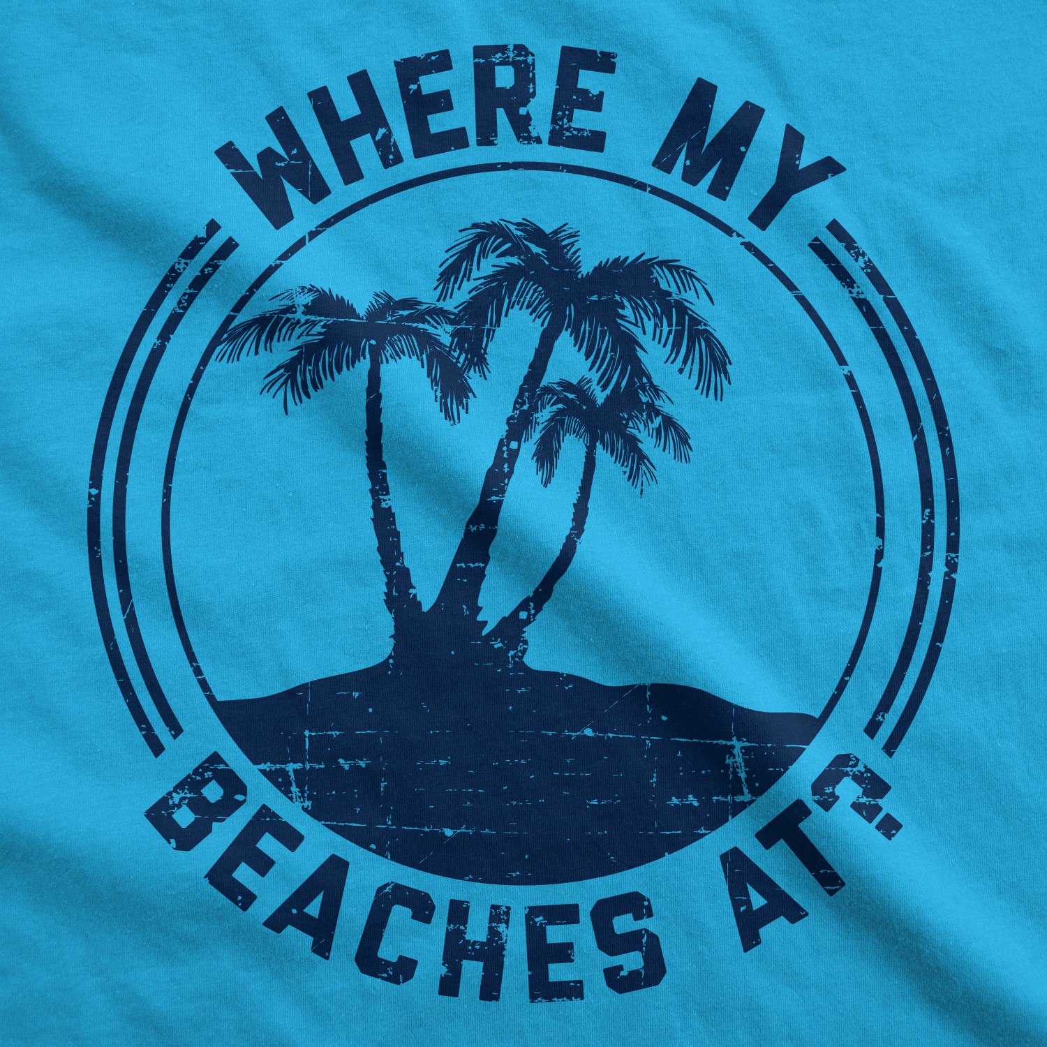 Mens Fitness Tank Where My Beaches At Tanktop Funny Summer Vacation Shirt