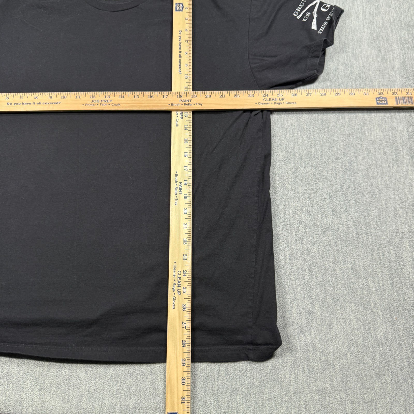 Grunt Style Shirt Mens XXL Black Military Flag Graphic This We&rsquo;ll Defend Tee