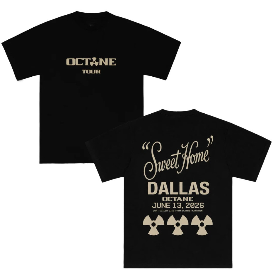 Don Toliver Merch – Octane « Sweet Home » Dallas On June 13, 2026 Shirt