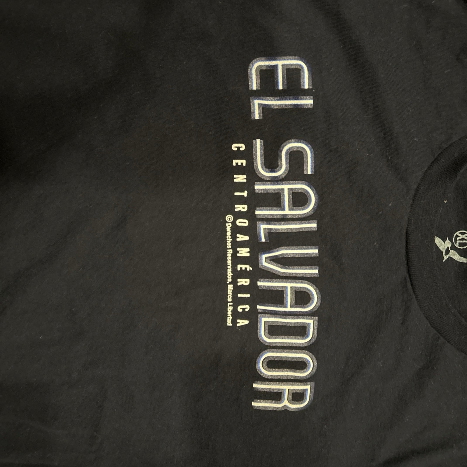 El Salvador Dark Blue T Shirt XL Slim