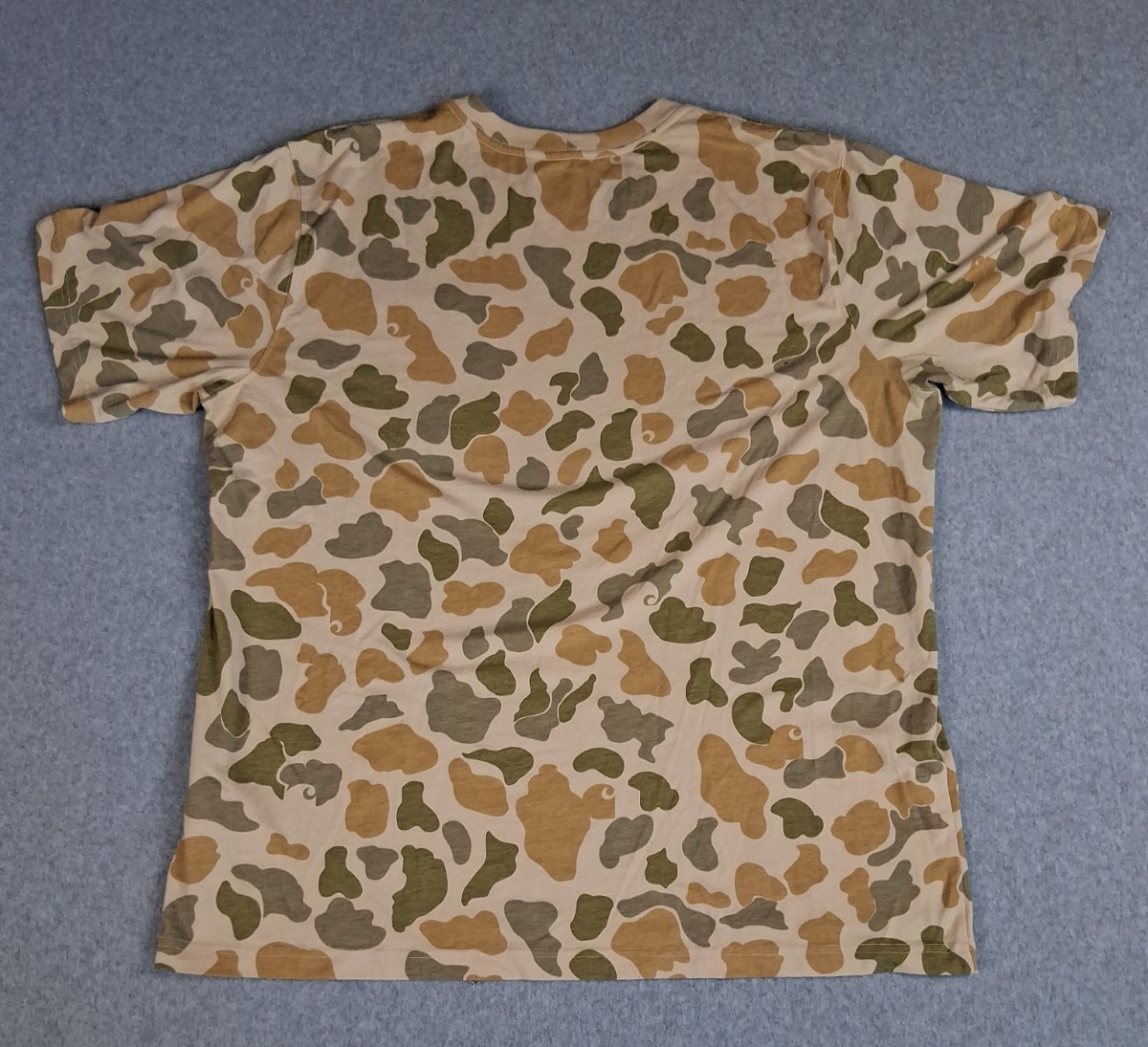Carhartt Relaxed Fit Beach Sigature Camo Pocket Cotton T-Shirt Size Men&rsquo;s X L