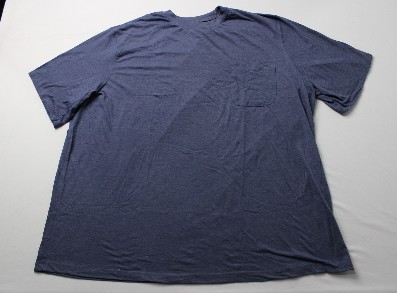 KingSize Men&rsquo;s Lightweight Longer Length T-Shirt AC2 Slate Blue Size 3XL NWT
