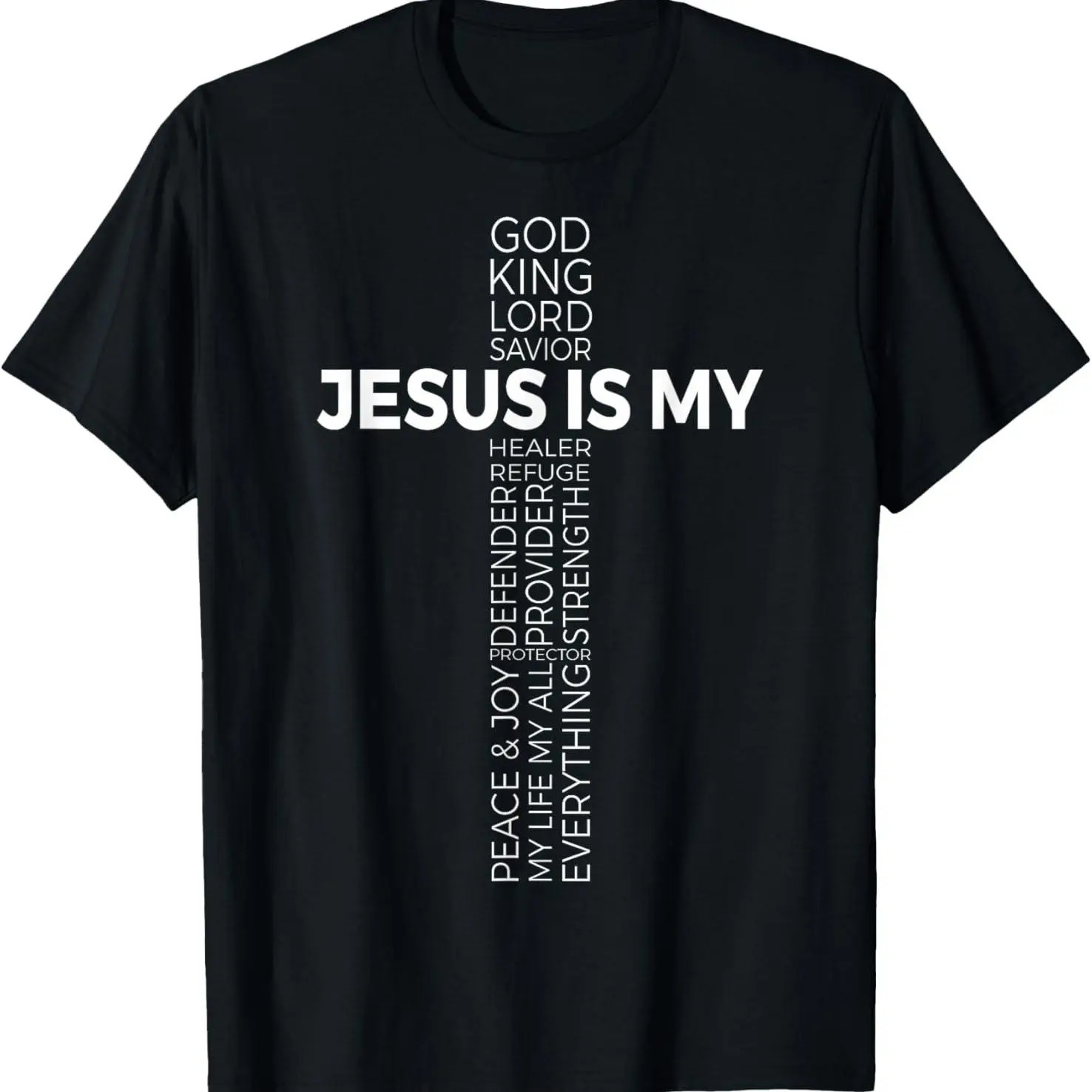 Featuring « Jesus is My God, King, Lord and Savior » Design tshirt