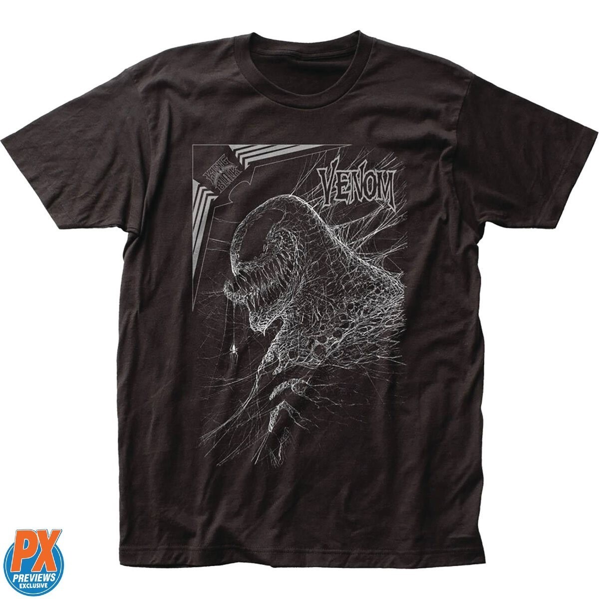 Marvel Previews Exclusive Venom Webhead Mens Black T-Shirt NEW