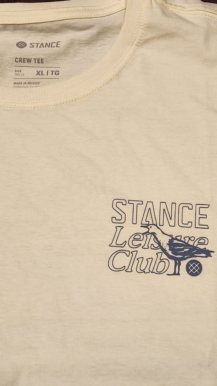 Stance Foldable Leisure Club Men&rsquo;s L/XL T-Shirt