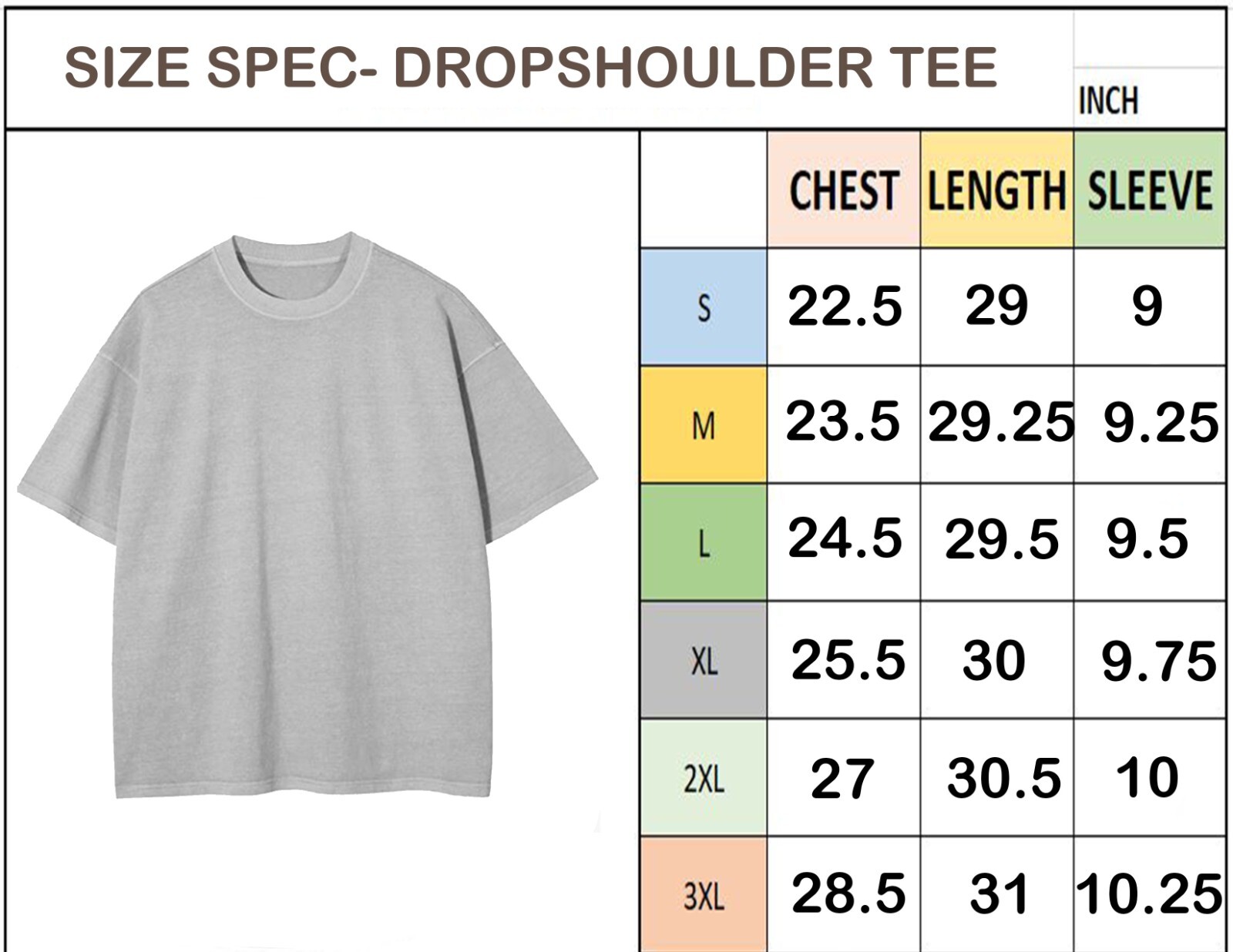 MENS Designed oversized Solid straight cut bottom ribbed neck collar T-Shirt Tee