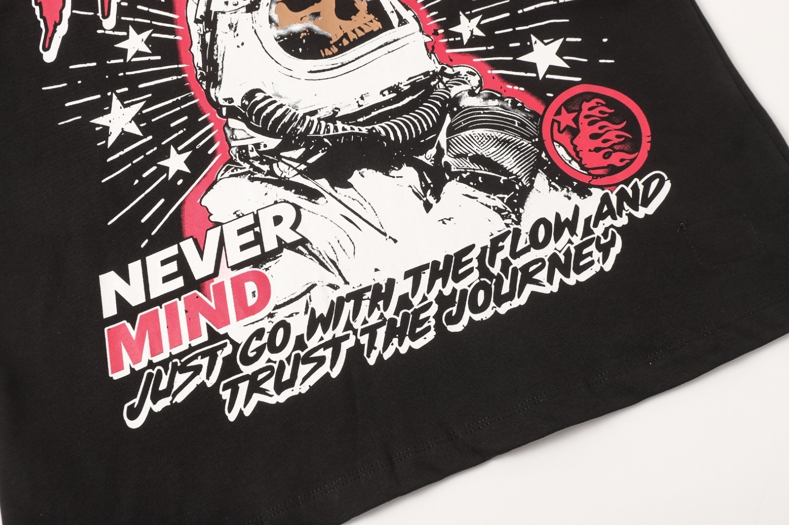 Graphic Hellstar tee shirt Men&rsquo;s Black Cotton NEW