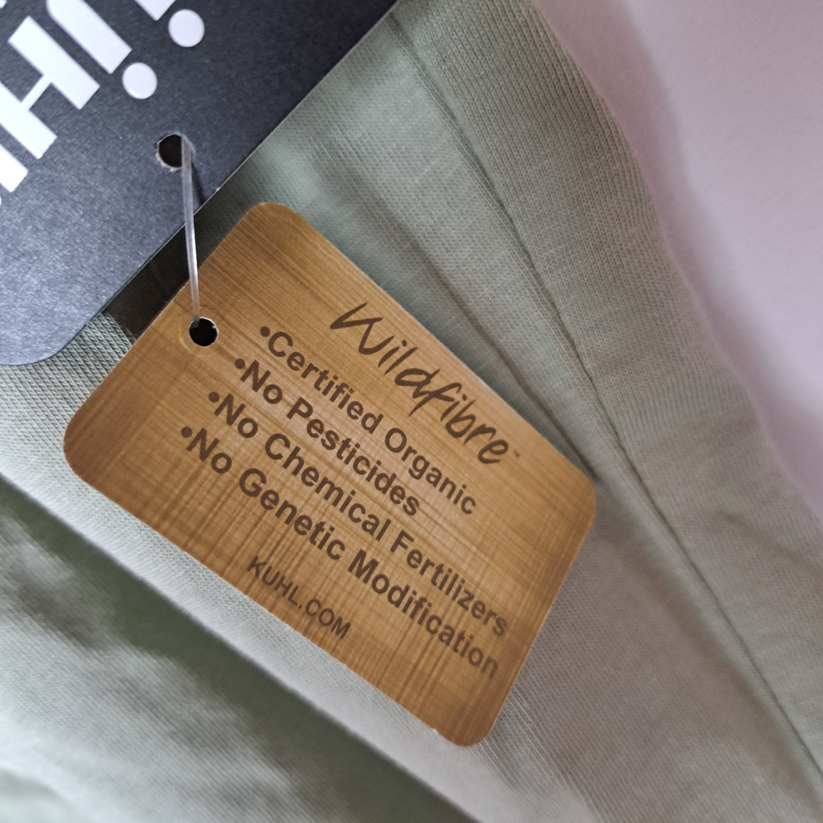 NWT Kuhl T-Shirt Mens Small Wildfibre 100%-Organic Cotton S/S Logo Hiking New