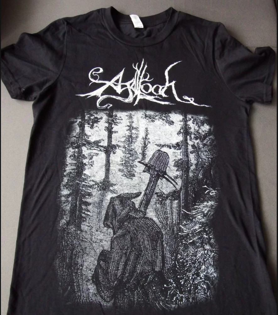 Rare Agalloch Short Sleeve Cotton T-Shirt Black Men S to 5XL Gift Fans