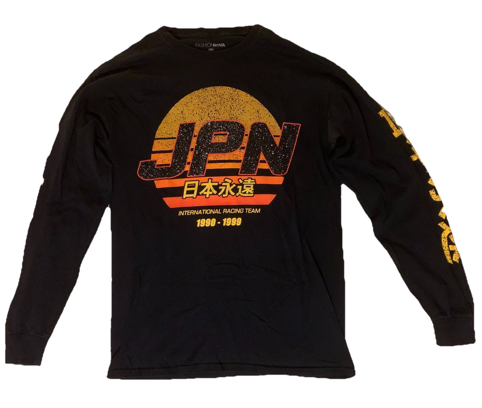 JPN International Racing Team 1990-1999 T-Shirt Black Medium FashionNova