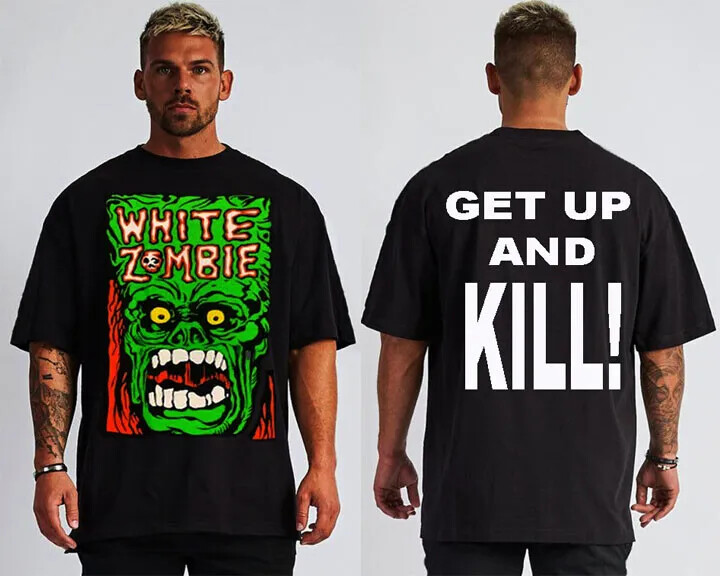 WHITE ZOMBIE GROOVE METAL ROCK BLACK T SHIRTS MEN&rsquo;S SIZES