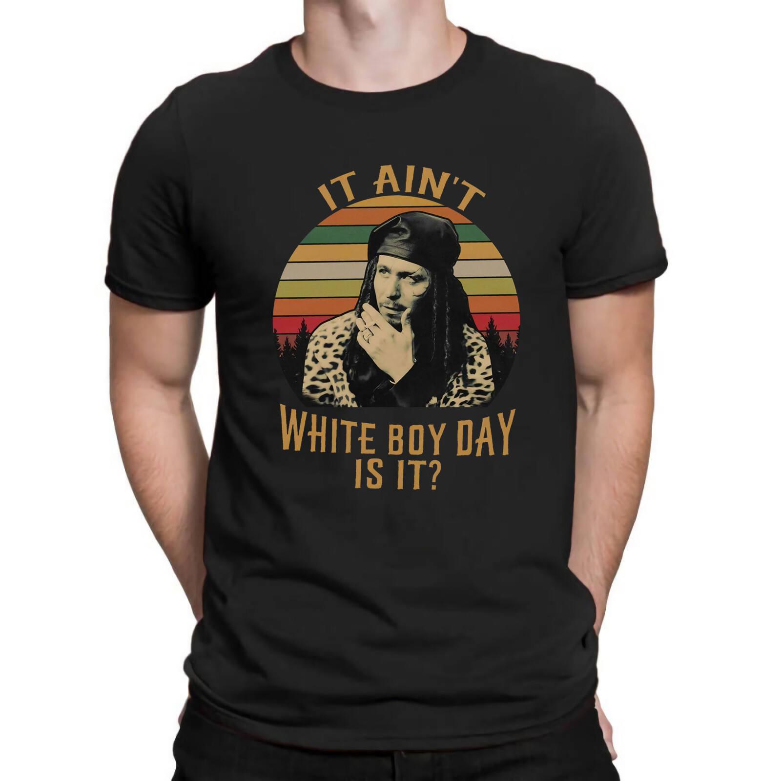 It Ain&rsquo;t White Boy Day Is It Vintage Retro T-Shirt Spivey True Romance Tee