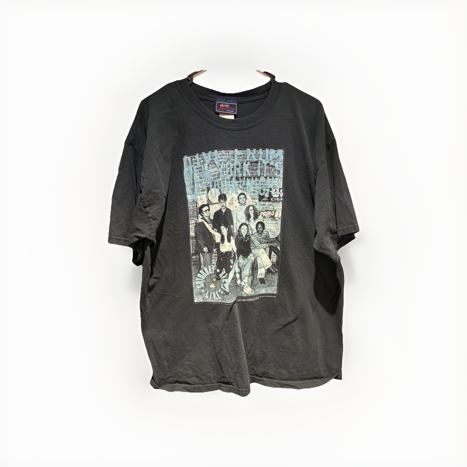 NBC Experience Store Vintage SNL T-Shirt XL Single Stitch 90s TV Show