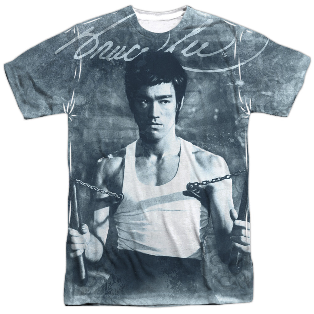 Bruce Lee « Nunchucks » Dye Sublimation T-Shirt