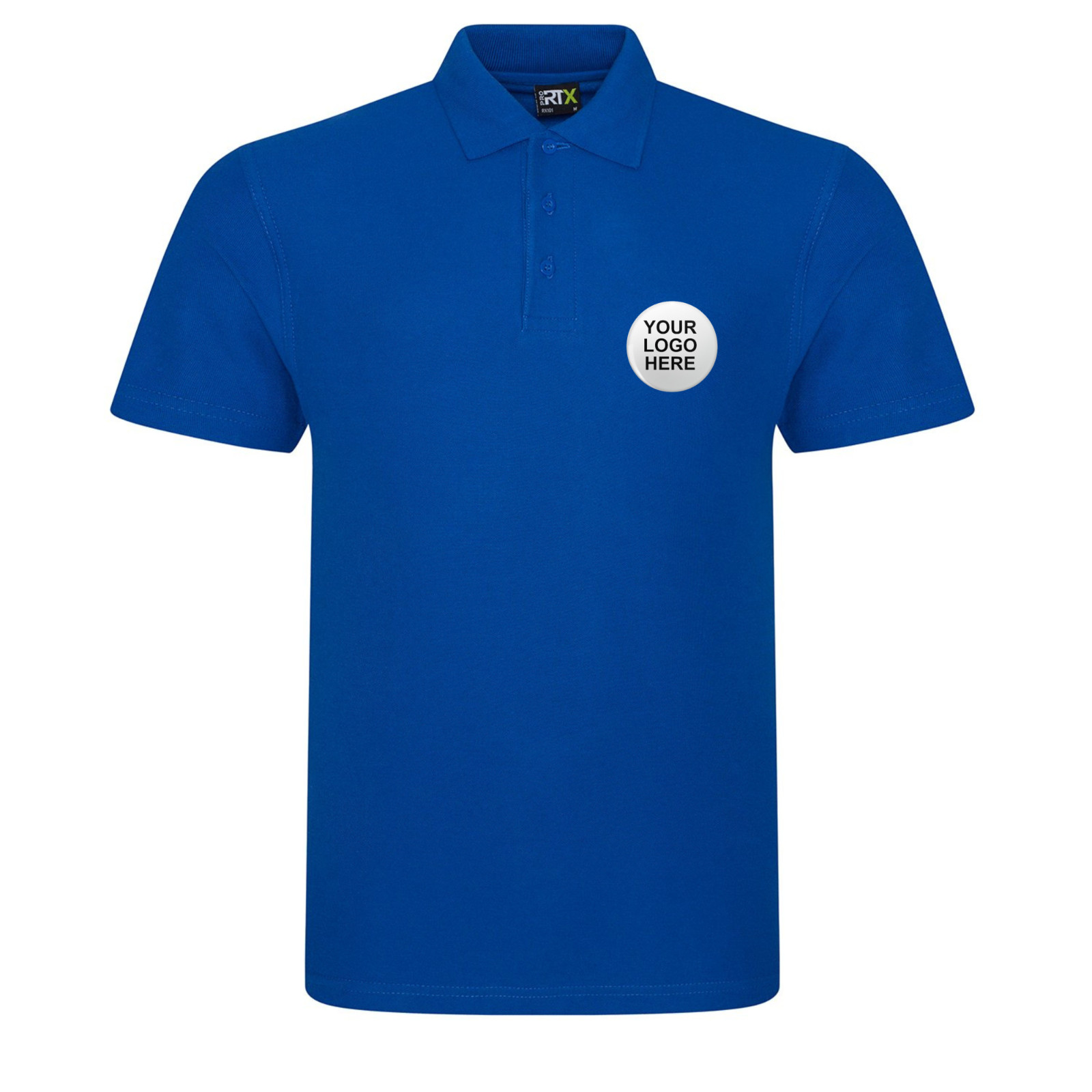 Your logo Polo Shirt with Embroidered Logo – Custom Workwear Uniform