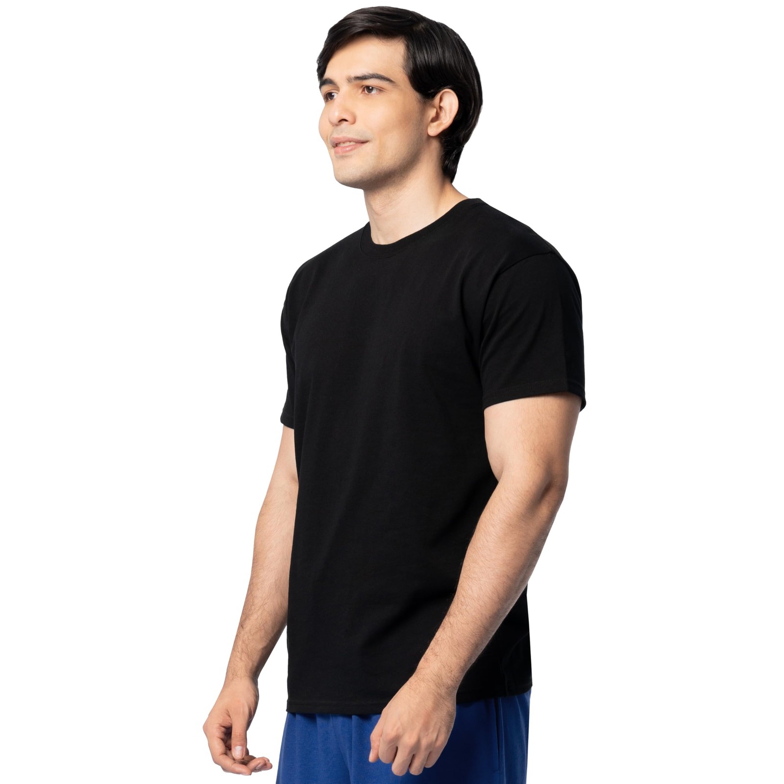 Mens Eversoft Cotton Stay Tucked Crew T-Shirt – Tall Sizes Available