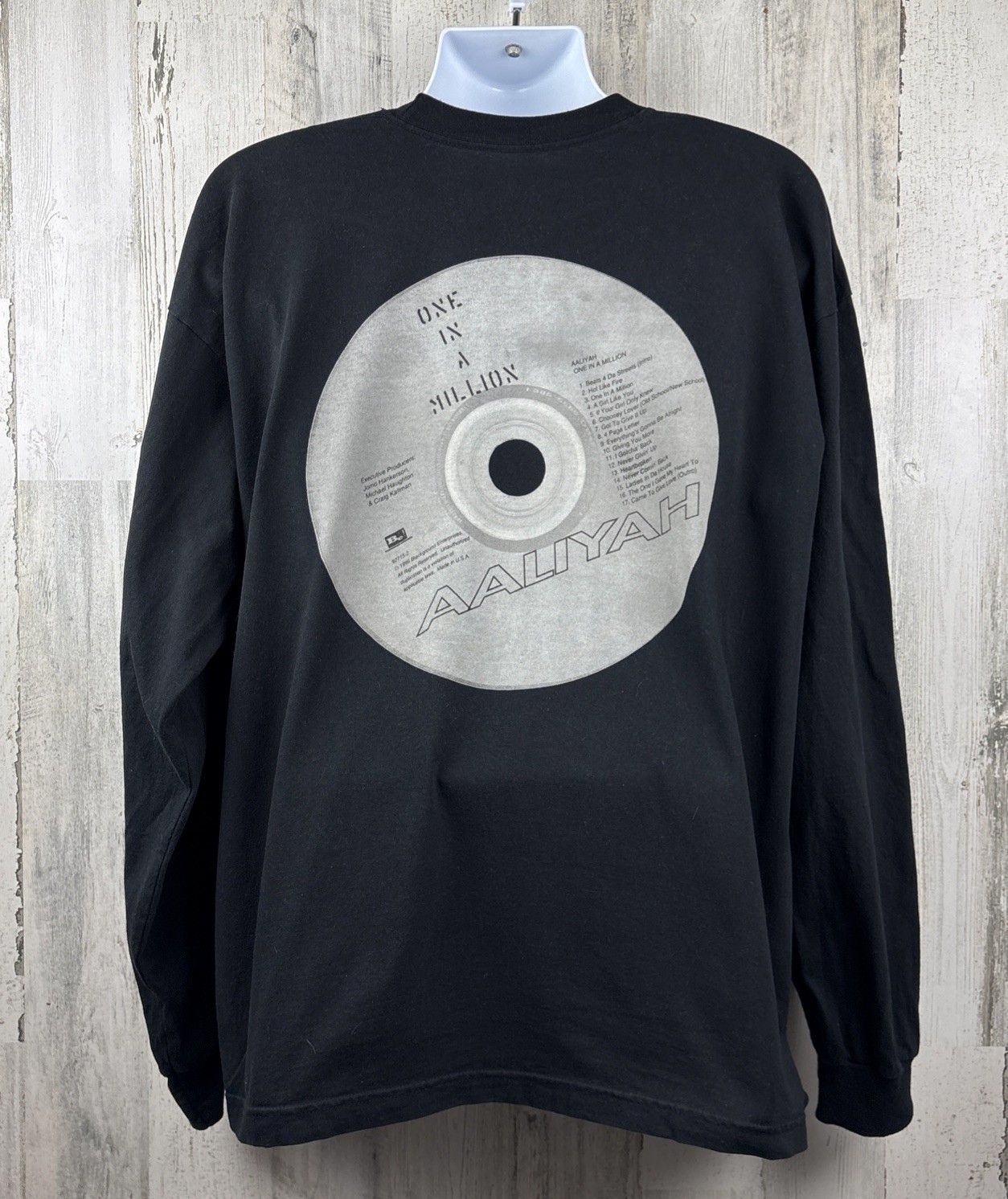 Aaliyah One In A Million Special Release T-Shirt XL (25”x29”)
