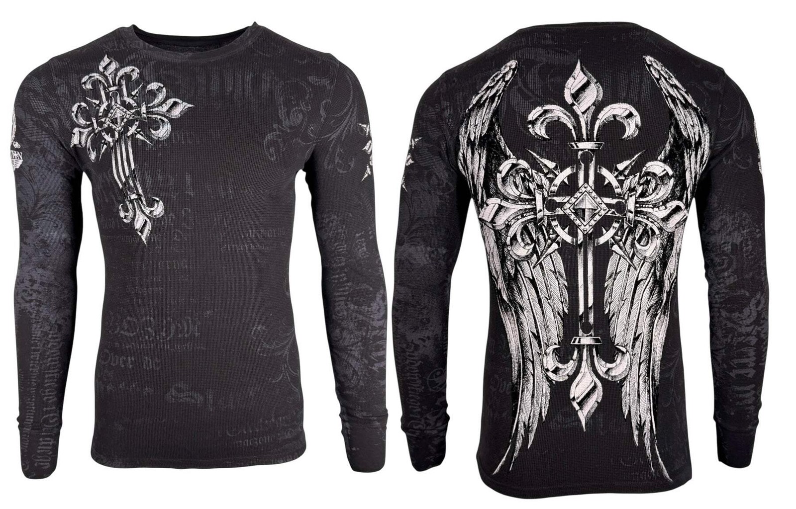 Archaic By Affliction Men&rsquo;s Thermal Shirt Hercules