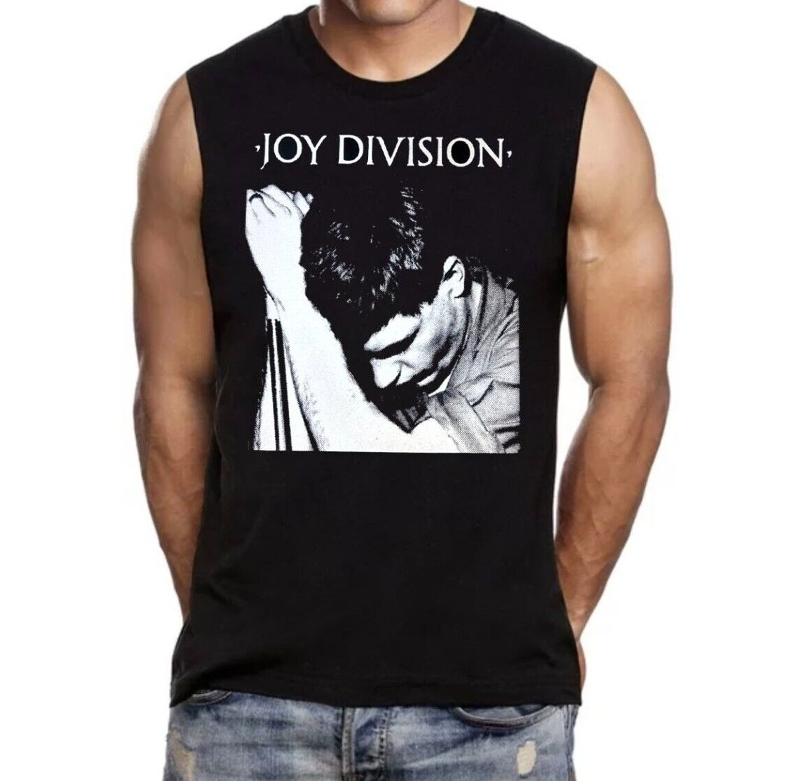 Joy Division Post Punk Band Men&rsquo;s Muscle Shirt (Multiple Variations)