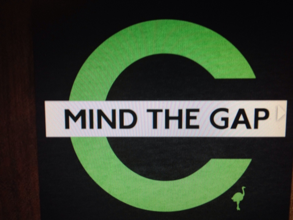 the Chive *Authentic* MIND THE GAP Men&rsquo;s t-shirt S M L XL XXL XXXL KCCO BFM